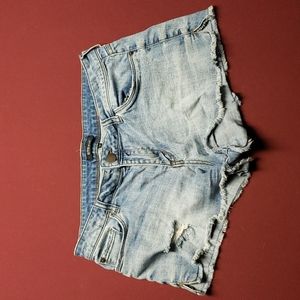 Women's Distressed STS Blue Denim Shorts